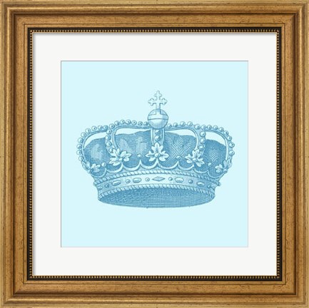 Framed Prince Crown II Print
