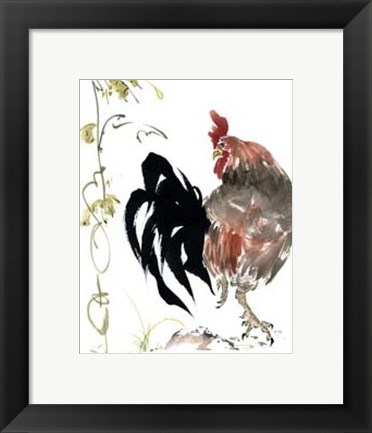 Framed Ruler of the Roost Print