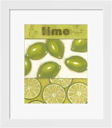 Framed Lime Print
