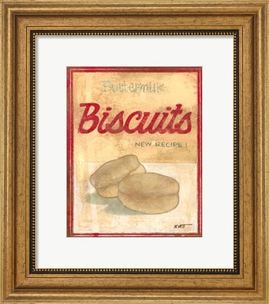 Framed Buttermilk Biscuit Mix Print
