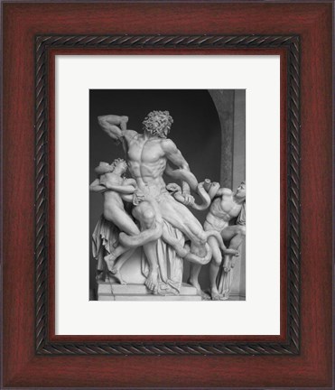 Framed Vatican Sculpture Print