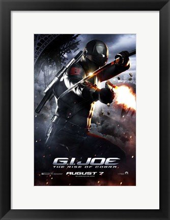 Framed G.I. Joe: Rise of Cobra - shooting Print