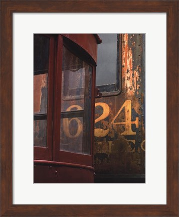 Framed Locomotive #624 Print