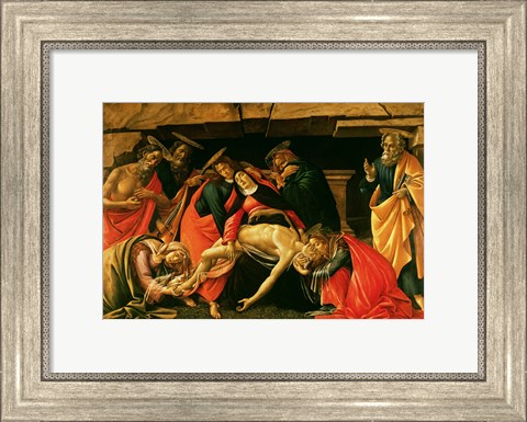 Framed Lamentation of Christ. c.1490 Print