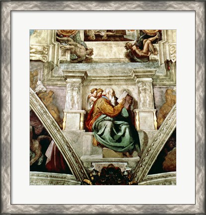 Framed Sistine Chapel Ceiling, 1508-12 Print