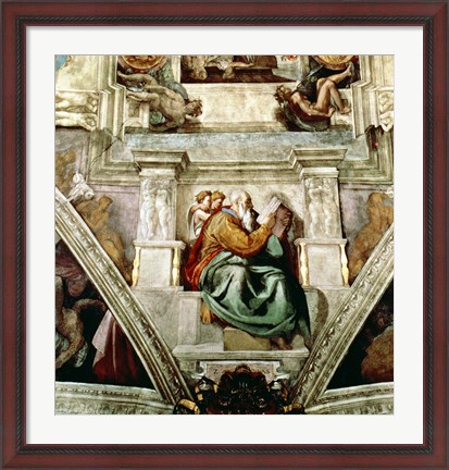 Framed Sistine Chapel Ceiling, 1508-12 Print