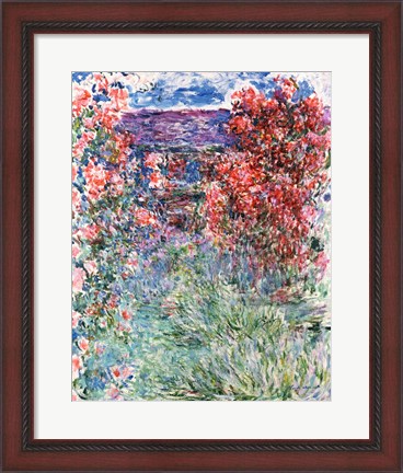 Framed House at Giverny under the Roses, 1925 Print