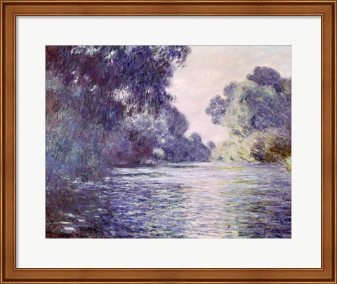 Framed Branch of the Seine near Giverny, 1897 detail Print