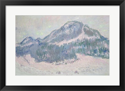 Framed Mount Kolsaas, Norway, 1895 Print