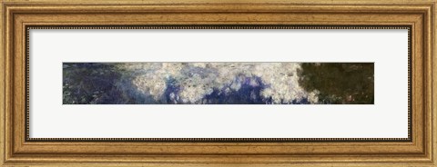 Framed Waterlilies - The Clouds, 1914-18 Print