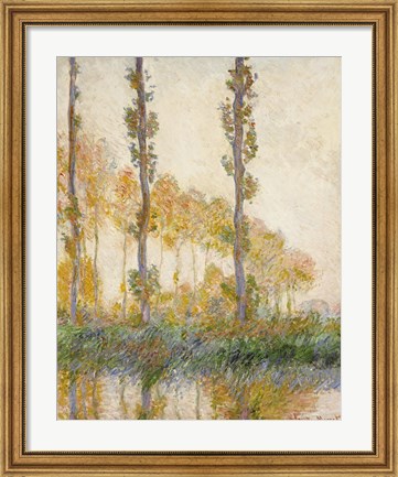 Framed Three Trees, Autumn, 1891 Print