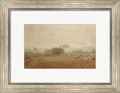 Framed Fog, 1872 Print