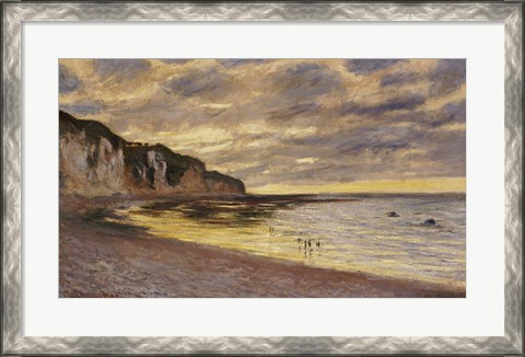 Framed Pointe De Lailly, Maree Basse, 1882 Print