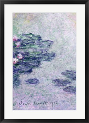 Framed Waterlilies, 1906 Print