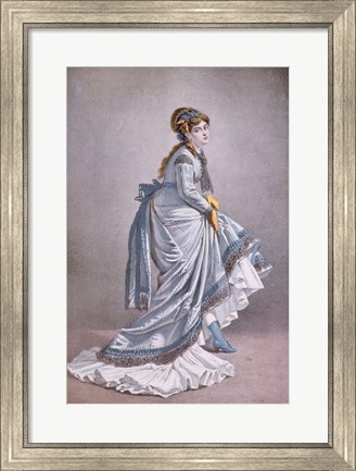 Framed Die Kokotte&#39;, 1875 Print