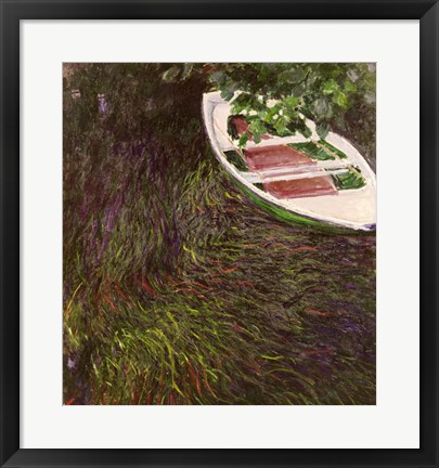 Framed Boat, 1887 Print