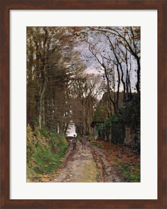 Framed Path in Normandy Print