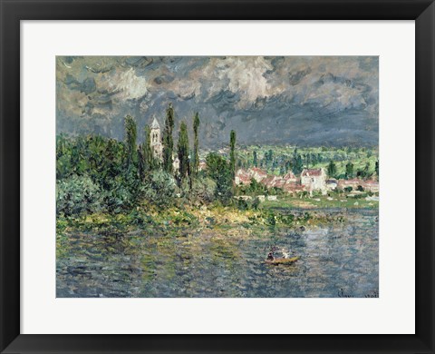 Framed Landscape with a Thunderstorm Print