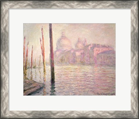 Framed View of Venice, 1908 Print