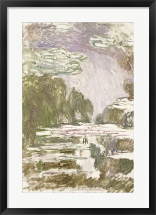 Framed Study for the Waterlilies, 1907 Print