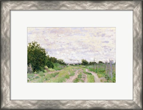Framed Path through the Vines, Argenteuil, 1872 Print