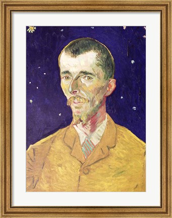 Framed Portrait of Eugene Boch Print