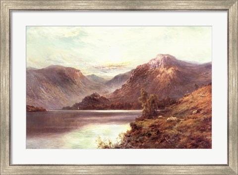 Framed Highland Loch Print