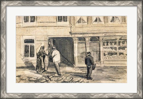 Framed Bakery in de Geest, 1882 Print