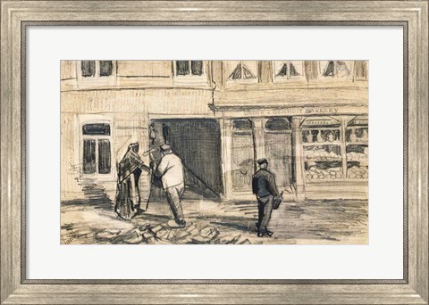 Framed Bakery in de Geest, 1882 Print