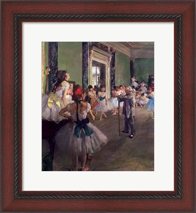 Framed Dancing Class Print