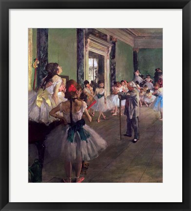 Framed Dancing Class Print