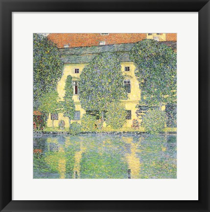 Framed Schloss Kammer on the Attersee III, 1910 Print