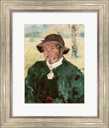 Framed Old Man, Celeyran, 1882 Print