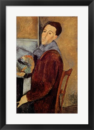 Framed Self Portrait, 1919 Print