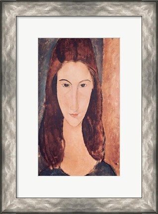Framed Portrait of a Young Girl Print