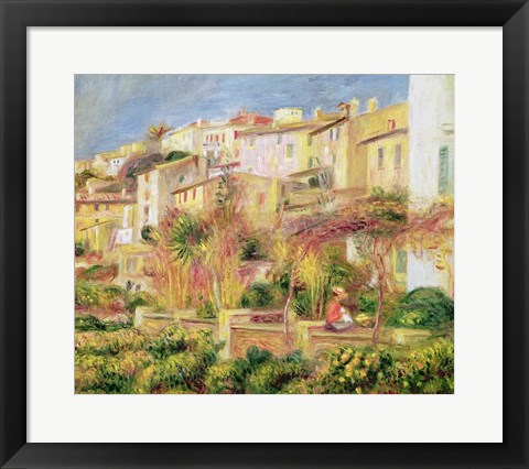 Framed Terrace in Cagnes, 1905 Print