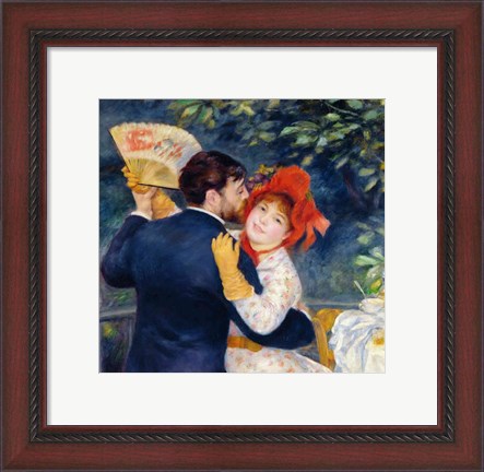 Framed Dance in the Country, 1883 - upclose Print