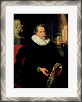 Framed Portrait of Ludovicus Nonnius Print