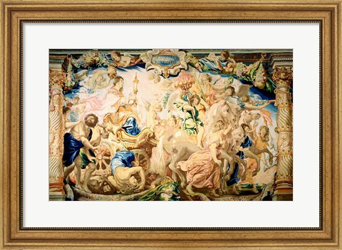 Framed Triumph of the Eucharist Print