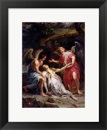 Framed Ecstasy of Mary Magdalene Print