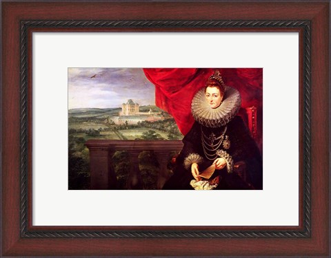 Framed Infanta Isabella Clara Eugenia Print