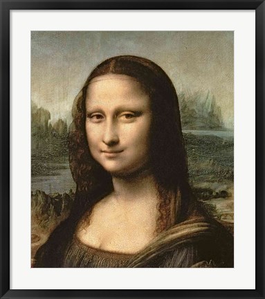 Framed Mona Lisa Print