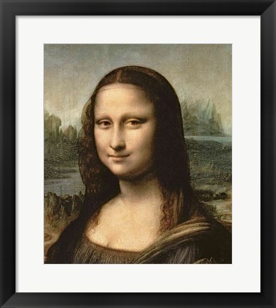 Framed Mona Lisa Print