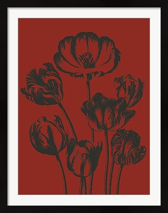 Framed Tulip 9 Print