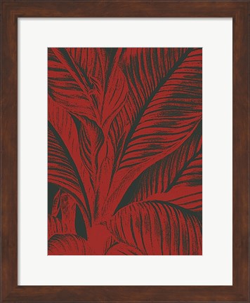 Framed Leaf 10 Print