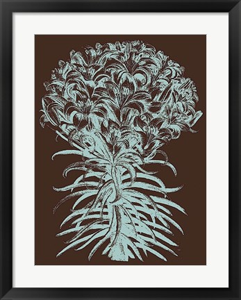 Framed Lilies 17 Print