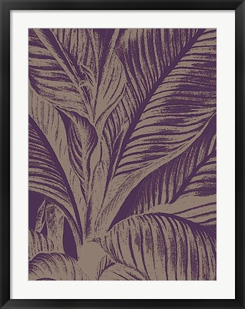 Framed Leaf 13 Print