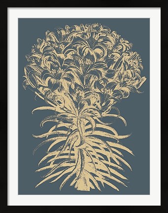 Framed Lilies 2 Print