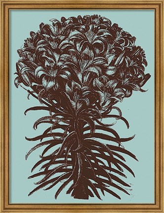 Framed Lilies 18 Print