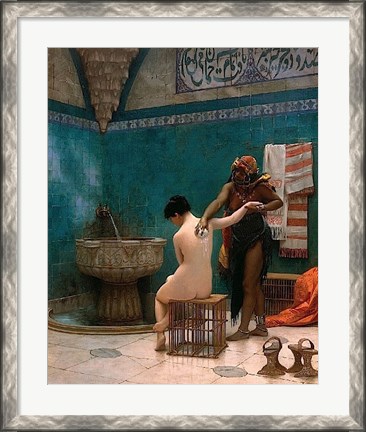 Framed Bath, ca. 1880-1885 Print